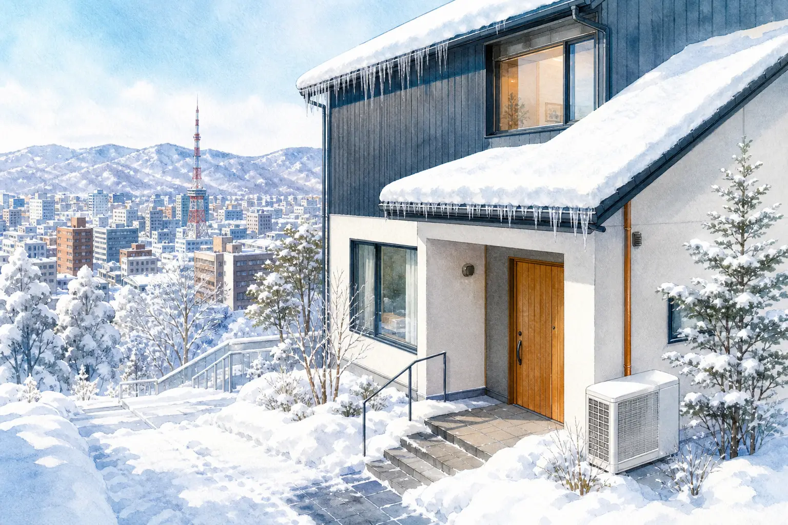札幌ならではの積雪・寒冷地対策と冬季の安全確保