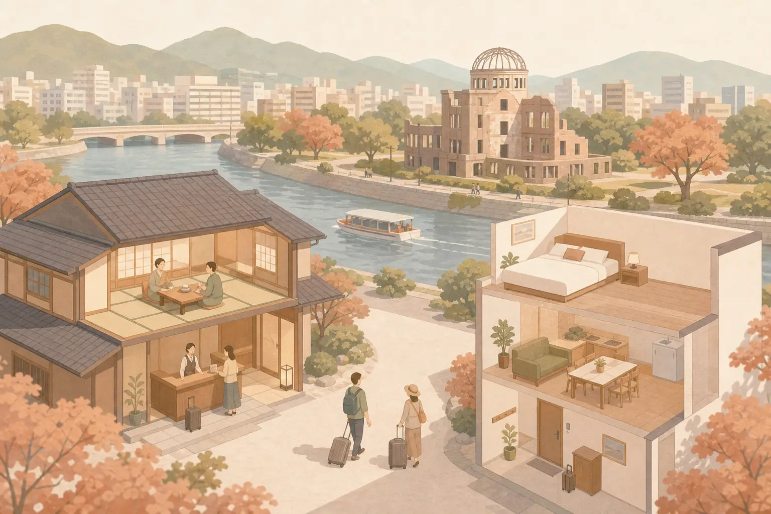 広島市の旅館業とは？民泊との違いをわかりやすく解説